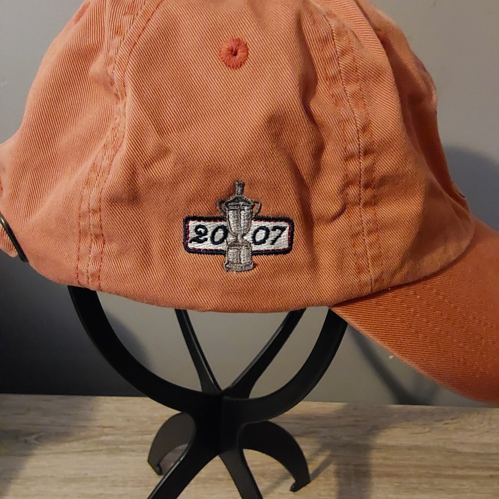 2007 US Open Oakmont Country Club Orange‎ Adjustable Strap Back Golf Hat Cap - Picture 3 of 6